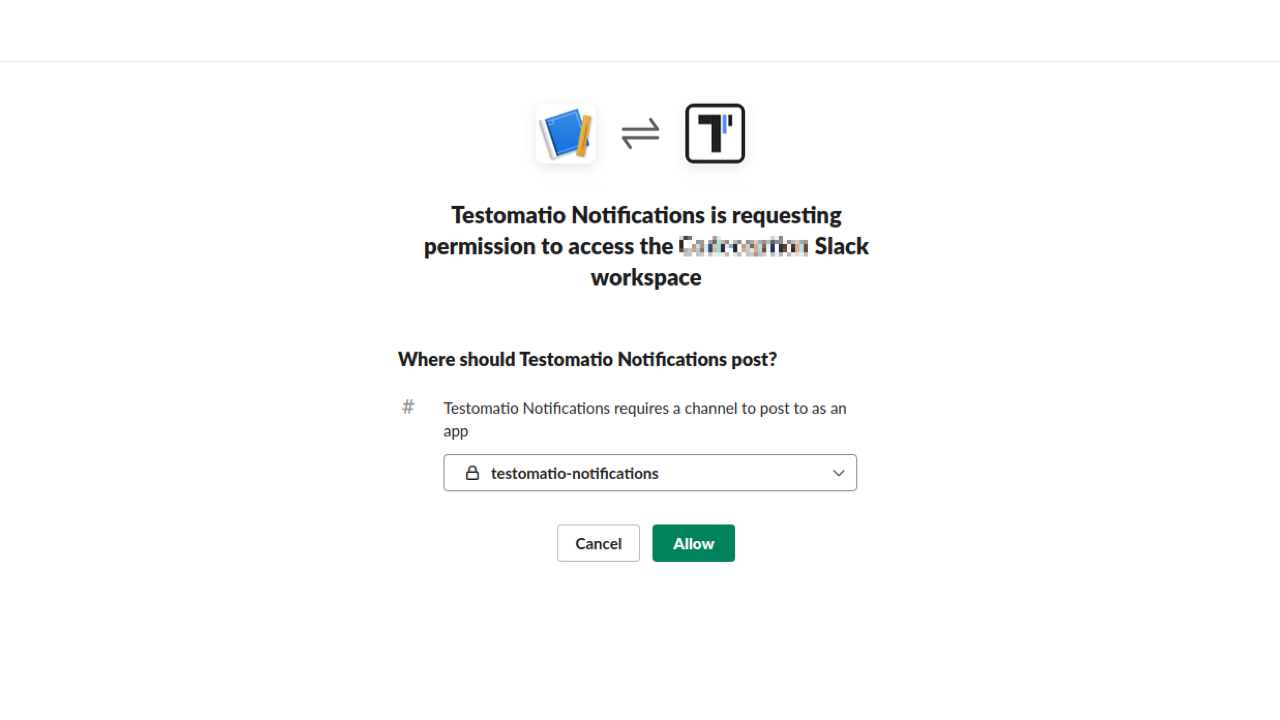 Testomat.io - Notification Slack